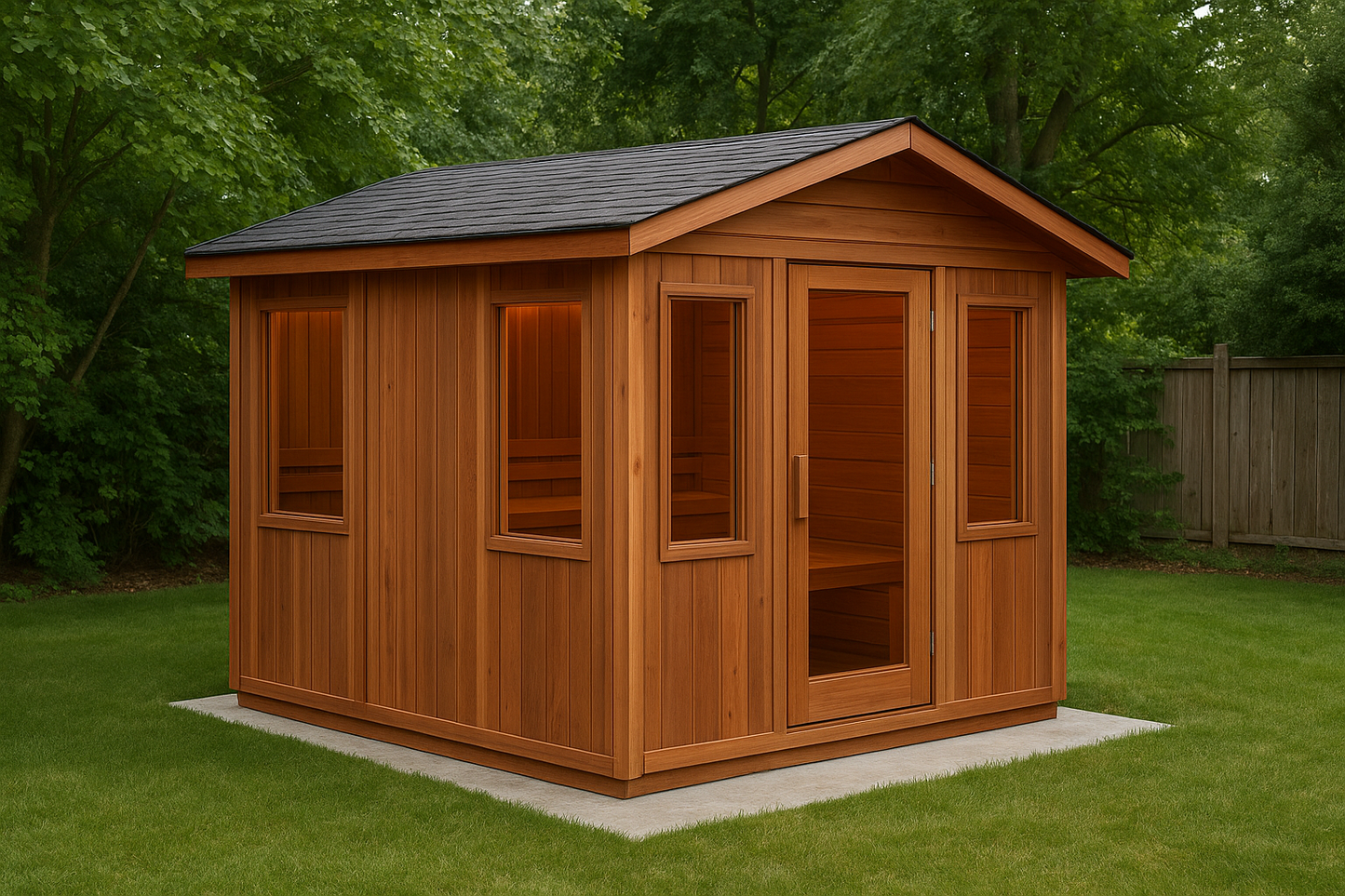 Valhalla Eight-Person Outdoor Sauna