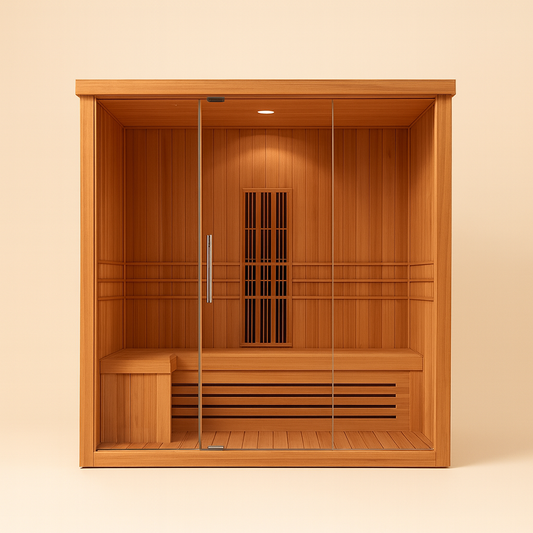 Summit Hybrid Sauna (Infrared + Traditional)