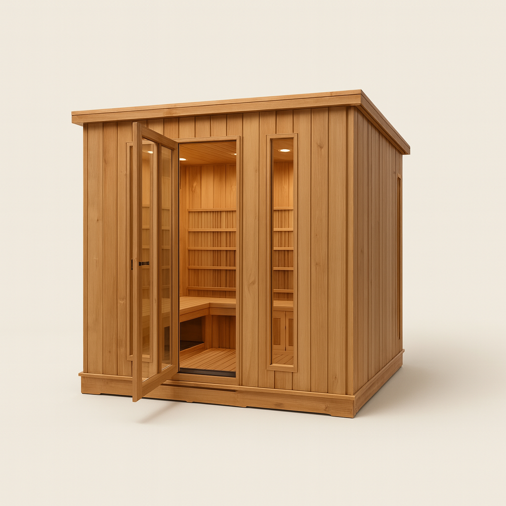 Nordic Glow Four-Person Infrared Sauna