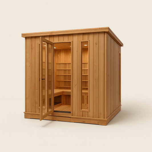 Nordic Glow Four-Person Infrared Sauna