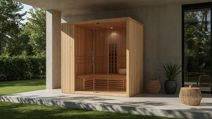 Summit Hybrid Sauna (Infrared + Traditional)
